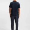 T-Shirt aus Baumwolle mit Jacquard-Muster T-Shirt aus Baumwolle mit Jacquard-Muster