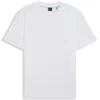 T-Shirt aus Baumwolle mit Jacquard-Muster T-Shirt aus Baumwolle mit Jacquard-Muster