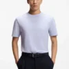 T-Shirt aus Baumwolle mit Noppenstruktur T-Shirt aus Baumwolle mit Noppenstruktur