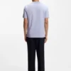 T-Shirt aus Baumwolle mit Noppenstruktur T-Shirt aus Baumwolle mit Noppenstruktur