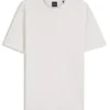 T-Shirt aus Baumwolle mit Noppenstruktur T-Shirt aus Baumwolle mit Noppenstruktur