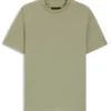 T-Shirt aus Baumwolle und Seide mit geometrischem Jacquard T-Shirt aus Baumwolle und Seide mit geometrischem Jacquard