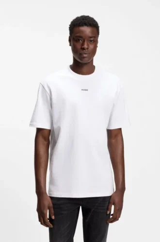 T-Shirt aus Baumwolljersey in Relaxed-Fit mit Logo-Print