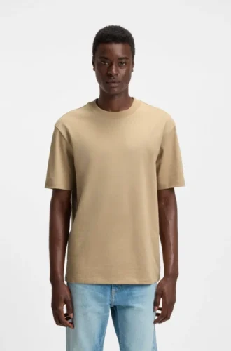 T-Shirt aus Baumwolljersey in Relaxed-Fit mit Logo-Print