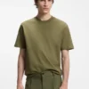 T-Shirt aus Baumwolljersey in Relaxed-Fit mit Logo-Print