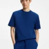 T-Shirt aus Baumwolljersey in Relaxed-Fit mit Logo-Print