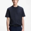 T-Shirt aus Baumwolljersey in Relaxed-Fit mit Logo-Print