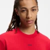 T-Shirt aus Baumwolljersey in Relaxed-Fit mit Logo-Print