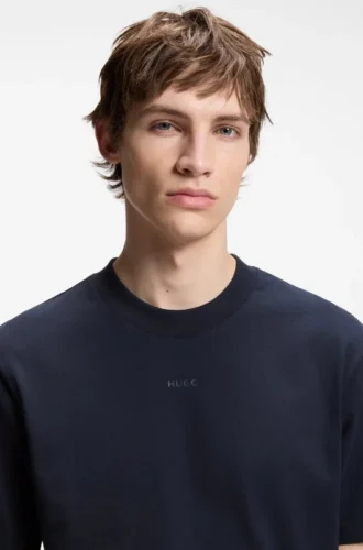 T-Shirt aus Baumwolljersey in Relaxed-Fit mit Logo-Print