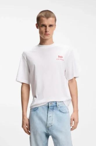 T-Shirt aus Baumwolljersey mit aufgedrucktem Motiv