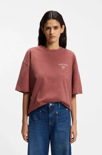 T-Shirt aus Baumwolljersey mit aufgedrucktem Motiv