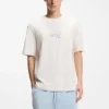 T-Shirt aus Baumwolljersey mit aufgedrucktem Motiv auf der Rückseite T-Shirt aus Baumwolljersey mit aufgedrucktem Motiv auf der Rückseite