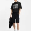 T-Shirt aus Baumwolljersey mit Biker-inspiriertem Print