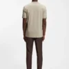 T-Shirt aus Baumwolljersey mit charakteristischen gestreiften Ärmelbündchen T-Shirt aus Baumwolljersey mit charakteristischen gestreiften Ärmelbündchen
