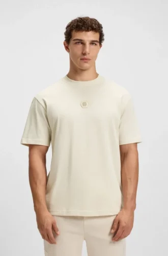 T-Shirt aus Baumwolljersey mit Double-B-Monogramm