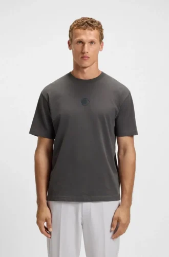 T-Shirt aus Baumwolljersey mit Double-B-Monogramm