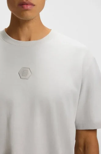 T-Shirt aus Baumwolljersey mit Double-B-Monogramm