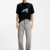 T-Shirt aus Baumwolljersey mit Eis am Stiel-Motiv T-Shirt aus Baumwolljersey mit Eis am Stiel-Motiv