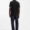 T-Shirt aus Baumwolljersey mit gesticktem Logo T-Shirt aus Baumwolljersey mit gesticktem Logo