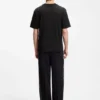 T-Shirt aus Baumwolljersey mit gesticktem Logo T-Shirt aus Baumwolljersey mit gesticktem Logo