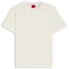 T-Shirt aus Baumwolljersey mit gesticktem Logo