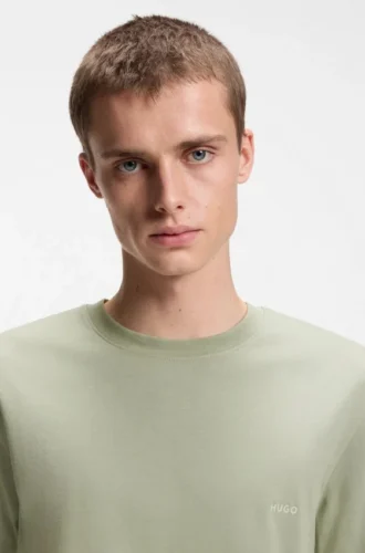 T-Shirt aus Baumwolljersey mit Grafik auf der Rückseite