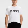 T-Shirt aus Baumwolljersey mit großem Logo-Print