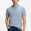 T-Shirt aus Baumwolljersey mit großem Logo-Print