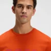T-Shirt aus Baumwolljersey mit großem Logo-Print