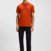 T-Shirt aus Baumwolljersey mit großem Logo-Print