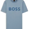 T-Shirt aus Baumwolljersey mit großem Logo-Print