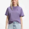 T-Shirt aus Baumwolljersey mit Happy HUGO-Logo