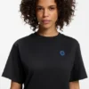 T-Shirt aus Baumwolljersey mit Happy HUGO-Logo