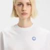 T-Shirt aus Baumwolljersey mit Happy HUGO-Logo