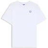 T-Shirt aus Baumwolljersey mit Happy HUGO-Logo