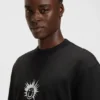 T-Shirt aus Baumwolljersey mit Happy HUGO-Motiv T-Shirt aus Baumwolljersey mit Happy HUGO-Motiv