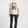 T-Shirt aus Baumwolljersey mit Happy HUGO-Motiv T-Shirt aus Baumwolljersey mit Happy HUGO-Motiv