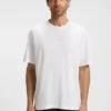 T-Shirt aus Baumwolljersey mit Logo-Detail