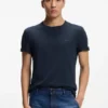 T-Shirt aus Baumwolljersey mit Logo-Detail