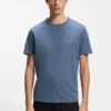 T-Shirt aus Baumwolljersey mit Logo-Detail