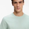 T-Shirt aus Baumwolljersey mit Logo-Detail