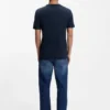 T-Shirt aus Baumwolljersey mit Logo-Detail