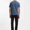 T-Shirt aus Baumwolljersey mit Logo-Detail