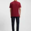 T-Shirt aus Baumwolljersey mit Logo-Detail