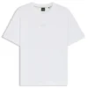 T-Shirt aus Baumwolljersey mit Logo-Detail