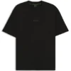 T-Shirt aus Baumwolljersey mit Logo-Detail