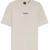 T-Shirt aus Baumwolljersey mit Logo-Motiv T-Shirt aus Baumwolljersey mit Logo-Motiv