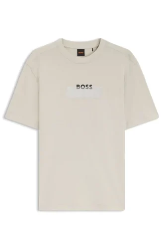 T-Shirt aus Baumwolljersey mit Logo-Motiv
