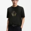 T-Shirt aus Baumwolljersey mit Logo-Motiv zum Jahr des Pferdes