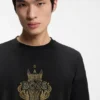 T-Shirt aus Baumwolljersey mit Logo-Motiv zum Jahr des Pferdes